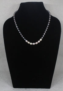 Real Pearls single line necklace