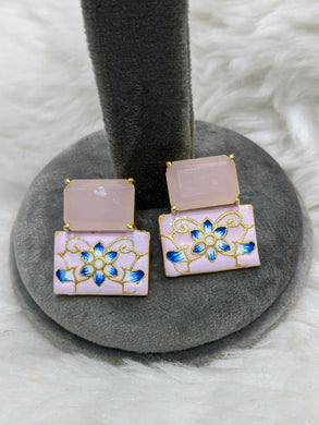 Classy Stone Studs Earrings