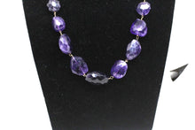 Load image into Gallery viewer, Designer Amethyst  beaded Necklace Set