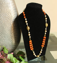 Load image into Gallery viewer, Designer Chain beaded Necklace Set