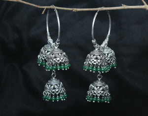 Gemzlane oxidized fashion earrings for women and girls