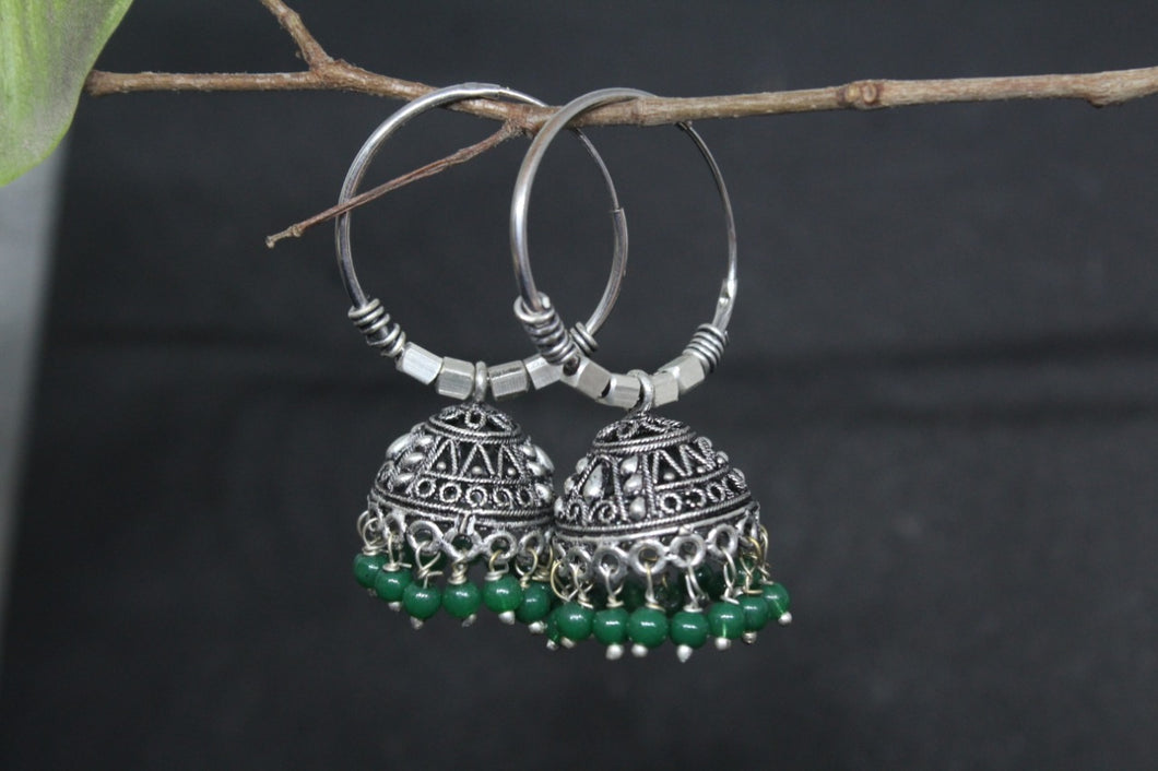 Gemzlane oxidised dangling fashion earrings for women and girls