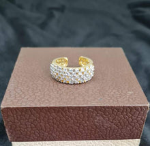 Load image into Gallery viewer, Gemzlane diamond cz Adjustable Rings