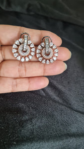 Ravishing diamond dual plated Studs Earrings