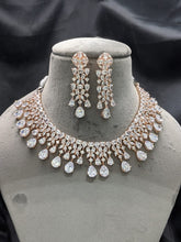 Load image into Gallery viewer, Priyanka diamond Necklace set
