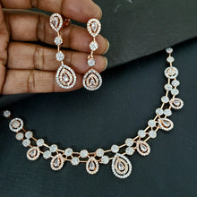 Load image into Gallery viewer, Ena Cz Diamond Necklace set