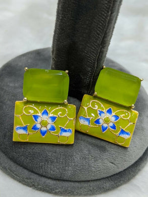 Classy Stone Studs Earrings