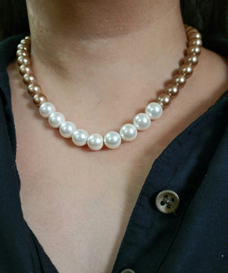 Gemzlane  pearl fashion necklace
