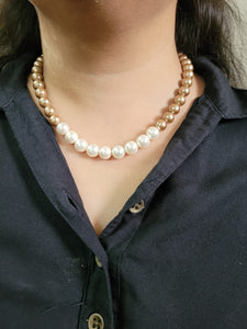 Gemzlane  pearl fashion necklace