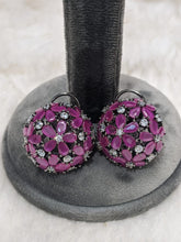 Load image into Gallery viewer, Shrishti diamond cz ball Studs Earrings