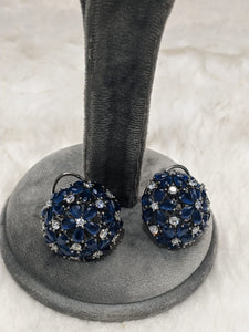 Shrishti diamond cz ball Studs Earrings