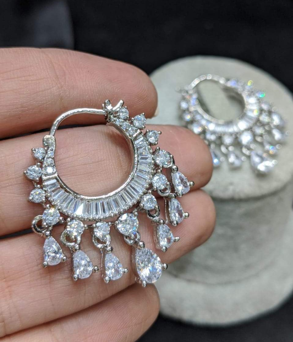 Gemzlane Cute Chandbali  Earrings