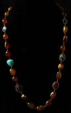 Load image into Gallery viewer, Gemzlane statement semiprecious stone fashion necklace - Necklace