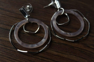 Ringed Fashion earrings - Gemzlane