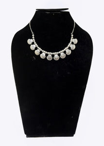 Gemzlane oxidized silver choker fashion necklace for women and girls - Necklace