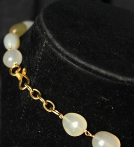 Gemzlane statement semiprecious stone fashion necklace - Necklace
