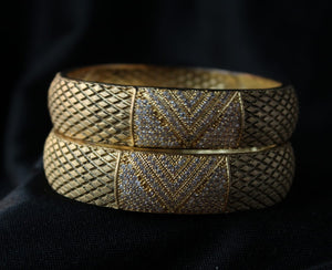 Gemzlane designer pair of bangles for women and girls - Bracelet