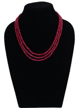 Load image into Gallery viewer, Precious Ruby  Layered  Necklace - Gemzlane