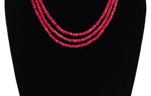 Load image into Gallery viewer, Precious Ruby  Layered  Necklace - Gemzlane