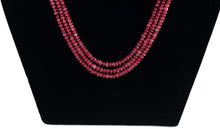 Load image into Gallery viewer, Precious Ruby 3 line Necklace - Gemzlane