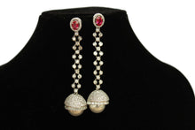 Load image into Gallery viewer, Nancy diamond and Pearl  Earrings - Gemzlane