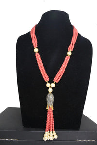 Lotus Beaded necklace - Gemzlane