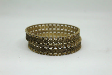 Gemzlane  Dull finish AD  bangles - Gemzlane