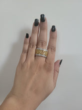 Load image into Gallery viewer, Gemzlane Gold plated Thumb Ring