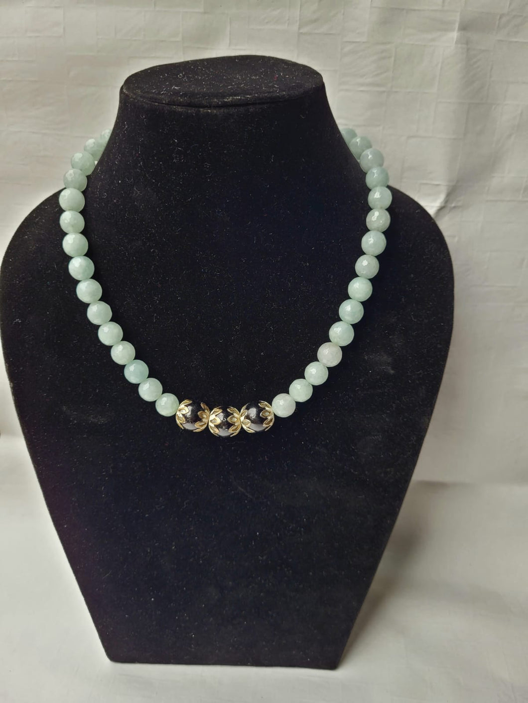Designer Gemstone Beaded Necklace