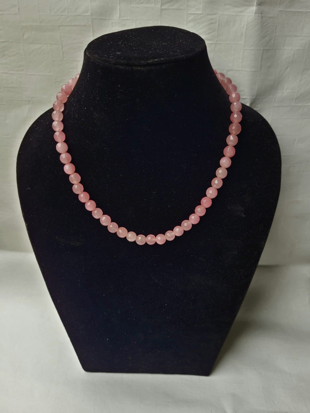 Pink Ruffles multilayer necklace set