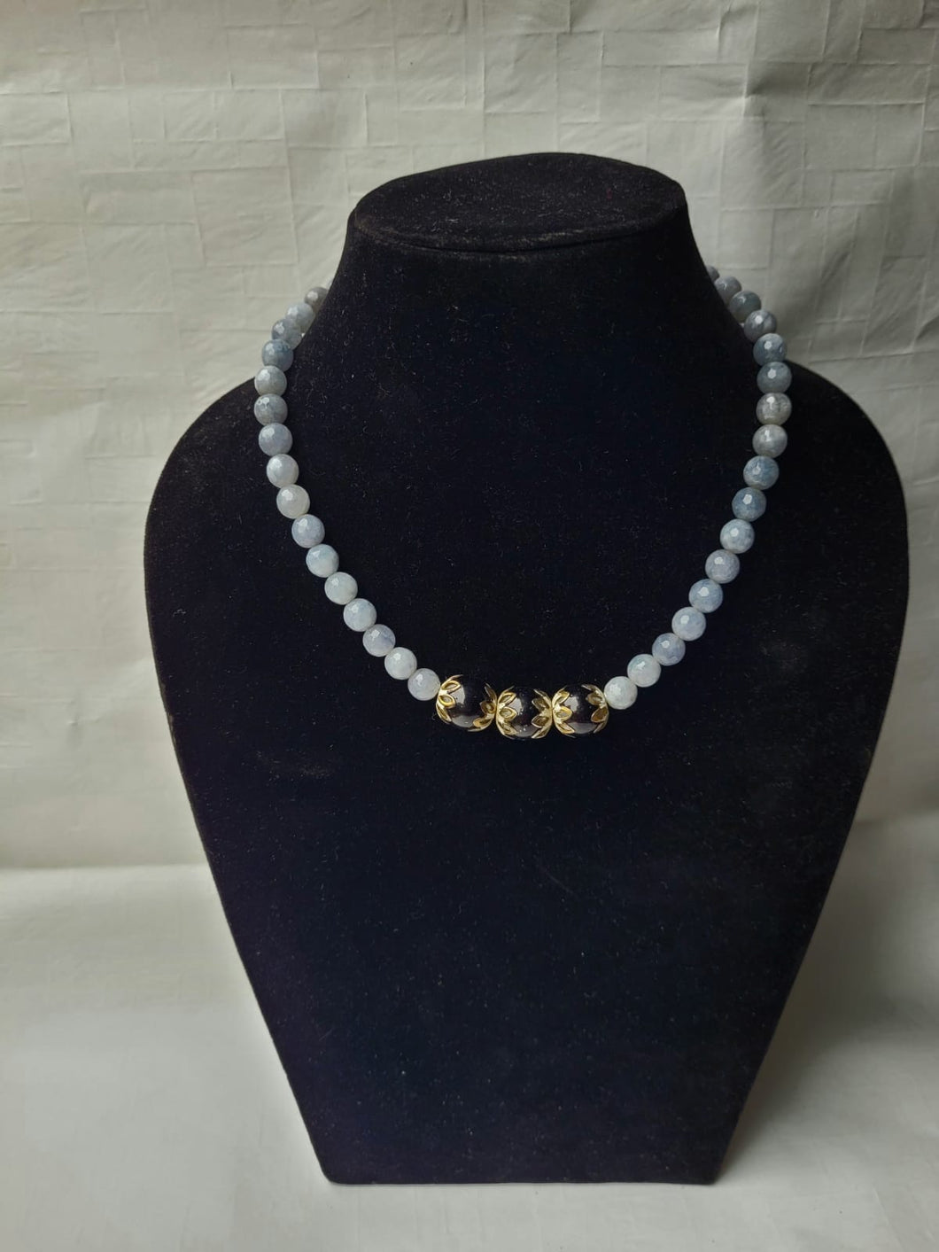 Designer Gemstone Beaded Necklace