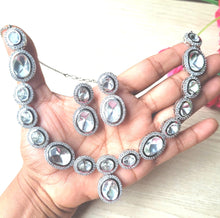 Load image into Gallery viewer, Kiaraa Polki diamond Necklace set