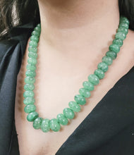 Load image into Gallery viewer, Natural Precious Green Emerald Gemstone Necklace