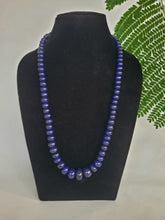 Load image into Gallery viewer, Natural Blue Sapphire Precious Gemstone Necklace