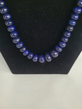 Load image into Gallery viewer, Natural Blue Sapphire Precious Gemstone Necklace