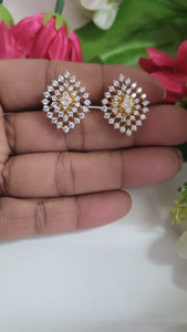 Designer Diamond Stud Earrings
