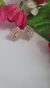 Designer Diamond Stud Earrings