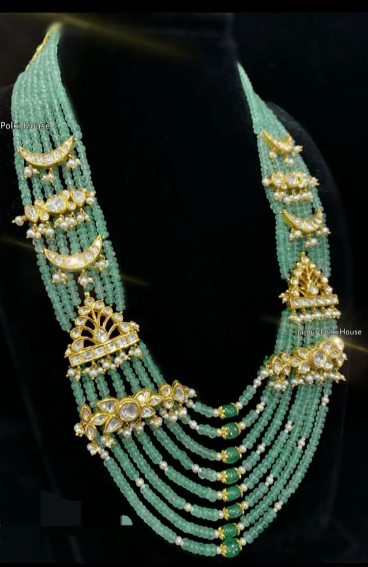 Shreya Multi Layered Beaded Kundan Preorder Necklace