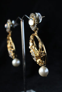 Gemzlane coloured stone fashion earrings for women and girls - Earrings