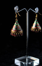 Load image into Gallery viewer, Gemzlane meenakari fashion earrings for women and girls - Earrings