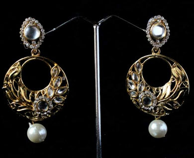 Gemzlane coloured stone fashion earrings for women and girls - Earrings