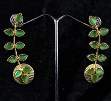 Load image into Gallery viewer, Gemzlane coloured stone fashion earrings for women and girls - Earrings