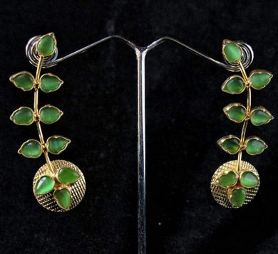 Gemzlane coloured stone fashion earrings for women and girls - Earrings