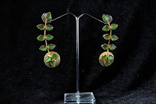 Load image into Gallery viewer, Gemzlane coloured stone fashion earrings for women and girls - Earrings
