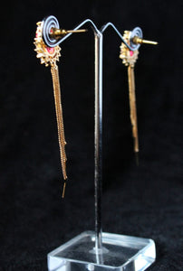 Gemzlane AAA Quality Swarovski  Crystals Designer Fashion earrings for women and girls - Earrings