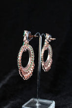 Load image into Gallery viewer, Gemzlane emerald   fashion earrings for women and girls - Earrings