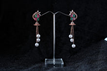 Load image into Gallery viewer, Gemzlane coloured stone fashion earrings for women and girls - Earrings