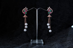 Gemzlane coloured stone fashion earrings for women and girls - Earrings
