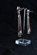 Load image into Gallery viewer, Gemzlane emerald stone fashion  danglers earrings for women and girls - Earrings