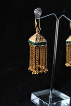 Load image into Gallery viewer, Gemzlane triangular danglers traditional earrings for women and girls - Earrings